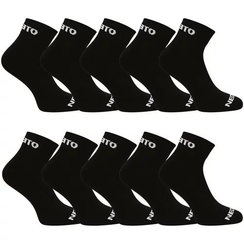 Nedeto 10PACK socks ankle black