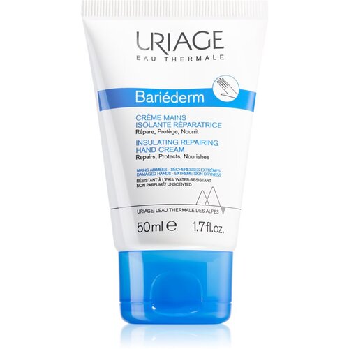 Uriage Bari&amp;eacute;derm cica insulating repairing hand cream za&amp;scaron;titna i obnavljajuća krema za ruke 50 ml Slike