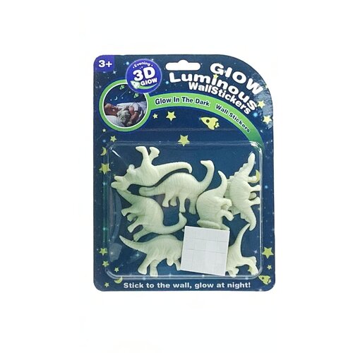  Zidne naljepnice glow in the dark - Dinosauri Cene