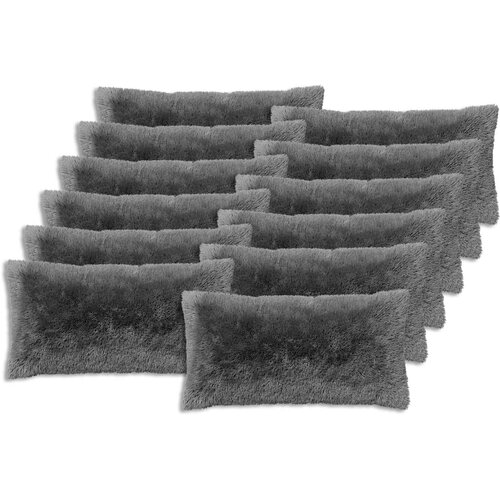  Presvlaka za jastuk 12 pcs HEERLEN Svjetlosiva 40 x 80 cm Cene