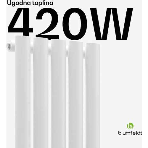 Blumfeldt Tallheo radijator 120x30 420W Slike