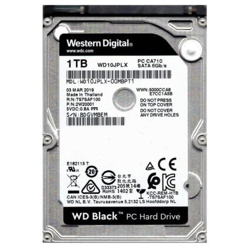 HDD Western Digital WD Black WD10JPLX 1TB Cijene