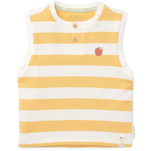 Little dutch otroška majica brez rokavov honey stripes Cene