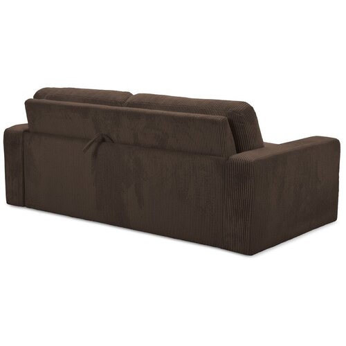 Makamii Smeđa sklopiva sofa od samta 195 cm Nona &amp;ndash; Slike