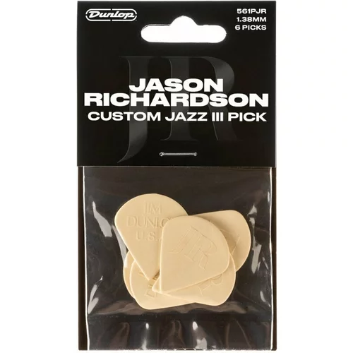Dunlop Jason Richardson Custom Jazz III 6 pack Trzalica