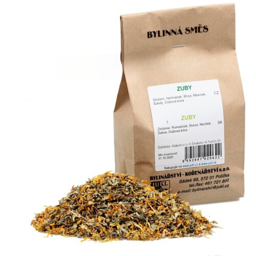 JUKL Biljni Čaj Zubi 100 g Slike