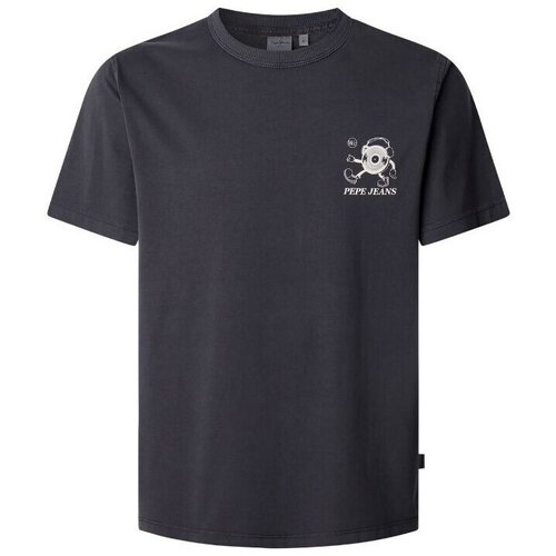PepeJeans Majice s kratkimi rokavi PM509729 DEAN TEE Črna Slike