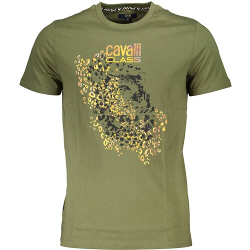 Cavalli Class SHORT SLEEVE T-SHIRT MEN GREEN Cene