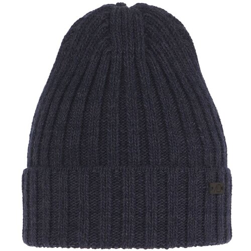AGBO Men&amp;#039;s winter hat navy blue merino wool Timon Slike