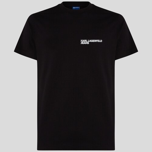 Karl Lagerfeld KLJ SLIM SS TEE Crna Slike