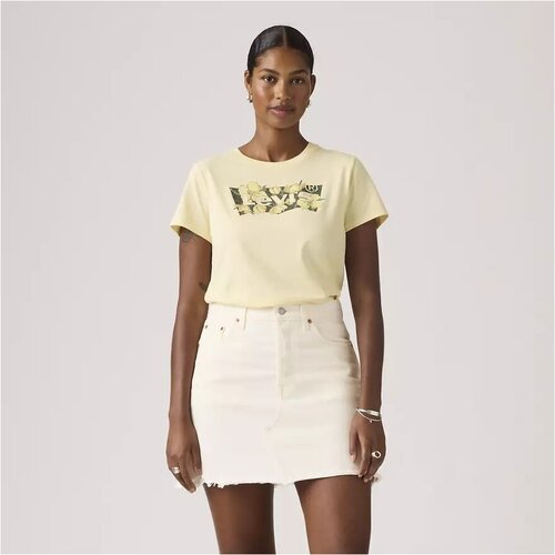 Levi&amp;#039;s Majice s kratkimi rokavi 173693398 Rumena Slike