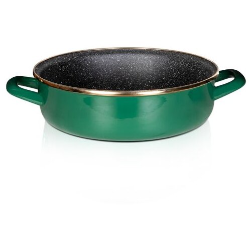 Metalac TAVA 2 RUČKE GRANIT INDUCTION 26cm GREEN GOLD Cene