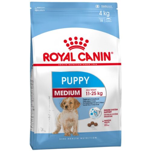Royal_Canin suva hrana za pse medium puppy granule 4kg Cene