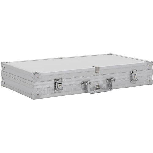 vidaXL Kutija za oružje aluminijska ABS srebrna Cijene