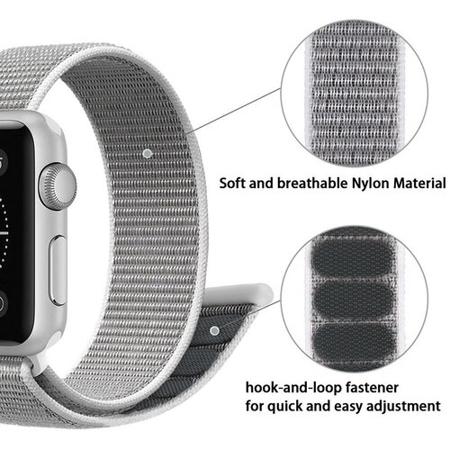  Narukvica za Apple Watch Sport Loop neon pink 38/ 40/ 41 mm Cene