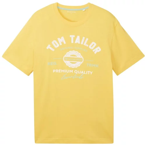 Tom Tailor Majica žuta / menta / bijela