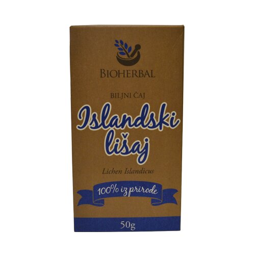 Bioherbal islandski lišaj biljni čaj 50g Slike