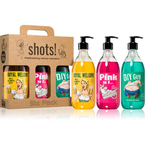 LaQ Shots! Six Pack darilni set Cene