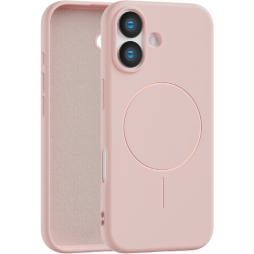 Apple velvet touch magsafe maska za iphone 17 - roze Cene