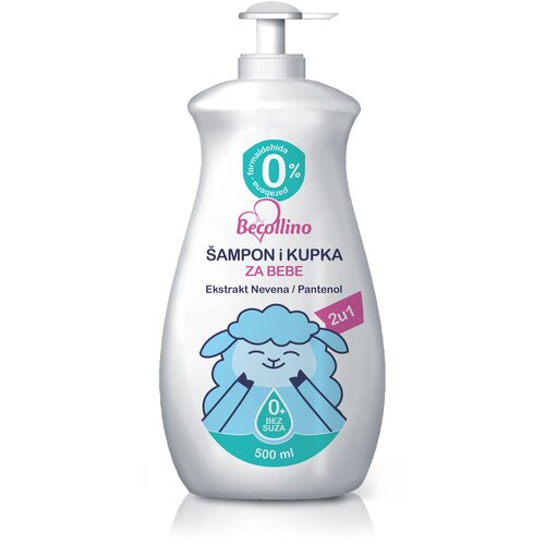 Becollino &amp;Scaron;ampon kupka za bebe2u1 500ml Slike