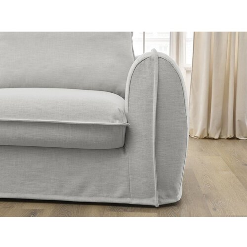 Bobochic Paris Svijetlo siva sofa za spavanje/sklopiva 216 cm Archimede &amp;ndash; Slike