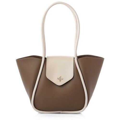 Lucky Bees Ženska torba Greta, Braon Slike