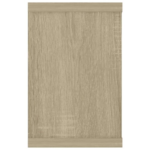 vidaXL kockaste zidne police 2 kom boja hrasta 60x15x23 cm od iverice Cene