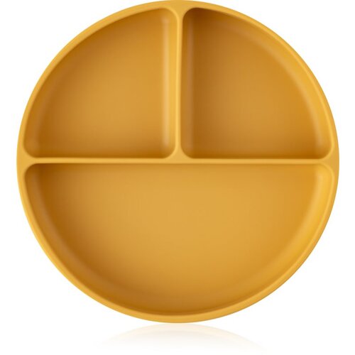 Petite&amp;amp;Mars Take&amp;amp;Match 6m+ deljeni krožnik okrogla Intense Ochre 1 kos Slike