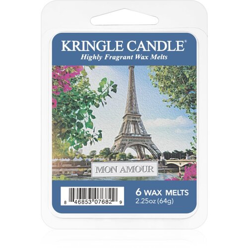 Kringle Candle Mon Amour vosek za aroma lučko 64 g Cene