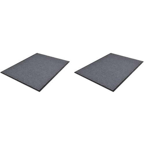 PVC otirači 2 kom sivi 90 x 60 cm Cijene