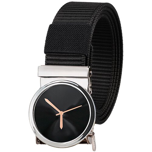 INF Platneni najlonski pas s kovinsko zaponko Black, (21784172) Cene