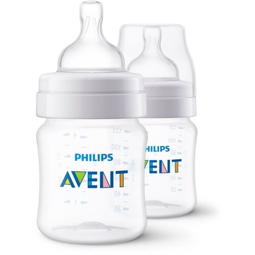 Philips Anti-colic steklenička za dojenčke proti kolikam 0 m+ 2x125 ml Slike