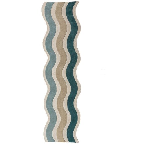 Flair Rugs Moder ročno tkan volnen tekač 80x300 cm Cascade Wool &ndash; Cene