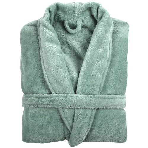 Tiseco Home Studio Svijetlo zeleni kućni ogrtač od mikropli&amp;scaron;a S/M Cosy &amp;ndash; Slike