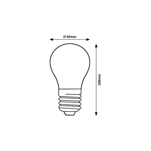 Rabalux LED žarulja E27 8 W 1050 lm 2700 K A60 filament Cene