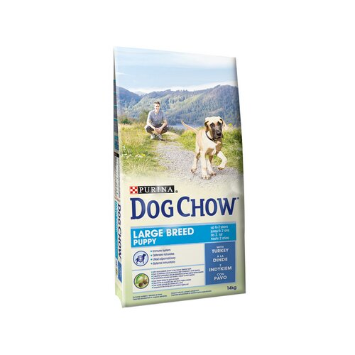 Dog Chow Puppy Large Ćuretina, 14 kg Slike