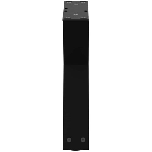  Noge za klub stolić 2 kom Crne 30 x (30-31,3) cm Čelične Slike