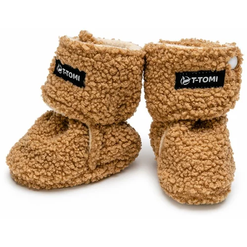 T-TOMI TEDDY Booties Brown dječja obuća 3-6 months 1 kom