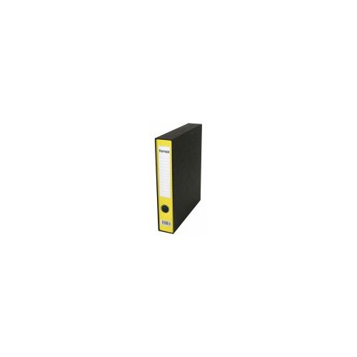 Fornax registrator A4 uski u crnoj kutiji prestige žuti Slike