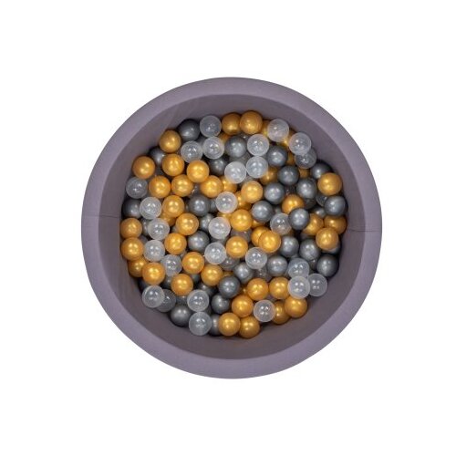 WALLXPERT bazen s lopticama, Bubble Pops v4, 85x85x30 cm, siva Slike