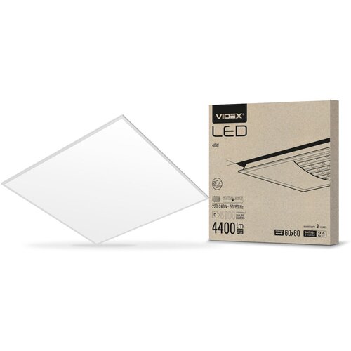 VIDEX LED panel 40W 60x60cm 4000K Slike