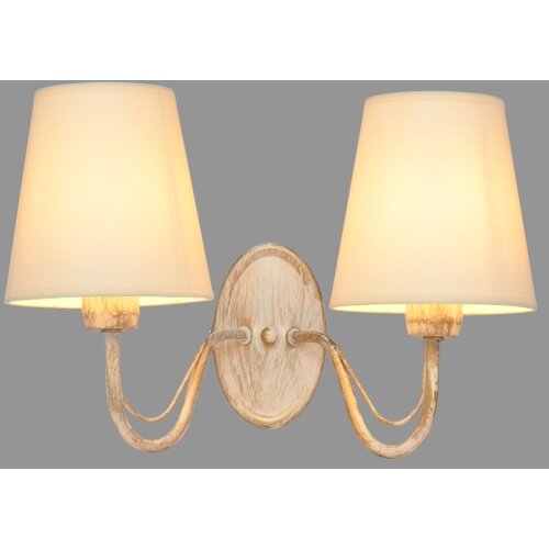  Zidna lampa MALBO 2xE27/15W/230V bež Slike