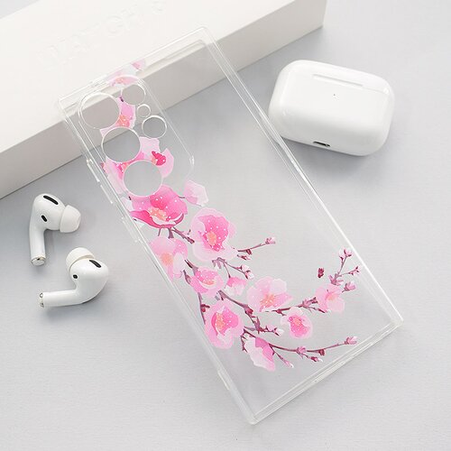 Nanobit Maska za Samsung S24 Ultra/ S928B Cherry Blossom Print Cene