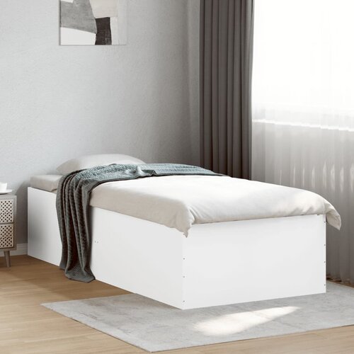Furnova Posteljni okvir bel 90x200 cm inženirski les, (21936165) Slike