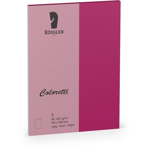 Grupo A6 DVOJNA KARTICA COLORETTI 5 ENOT MAGENTA, (20861893) Cene