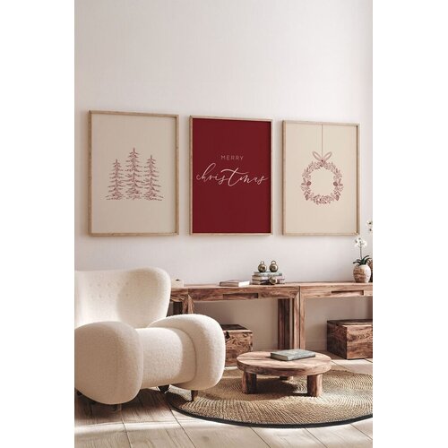 Wallity Uokvirena slika Nwyearmdl5, 33x48 cm, 3 dijela Cene