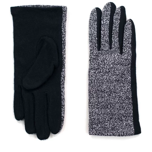Art of Polo Woman's Gloves Rk17540 Black/Graphite