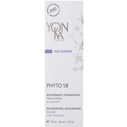 Yon Ka Age Defense Phyto 58 nočna regeneracijska krema za suho kožo 40 ml Slike
