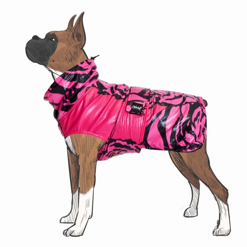 13th Dog jakna/šuškavac za pse tiger M2 41cm roze Slike