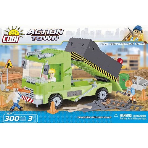 Cobi Tovornjak prekucnik, 300 kock za sestavljanje, (20478505) Cene